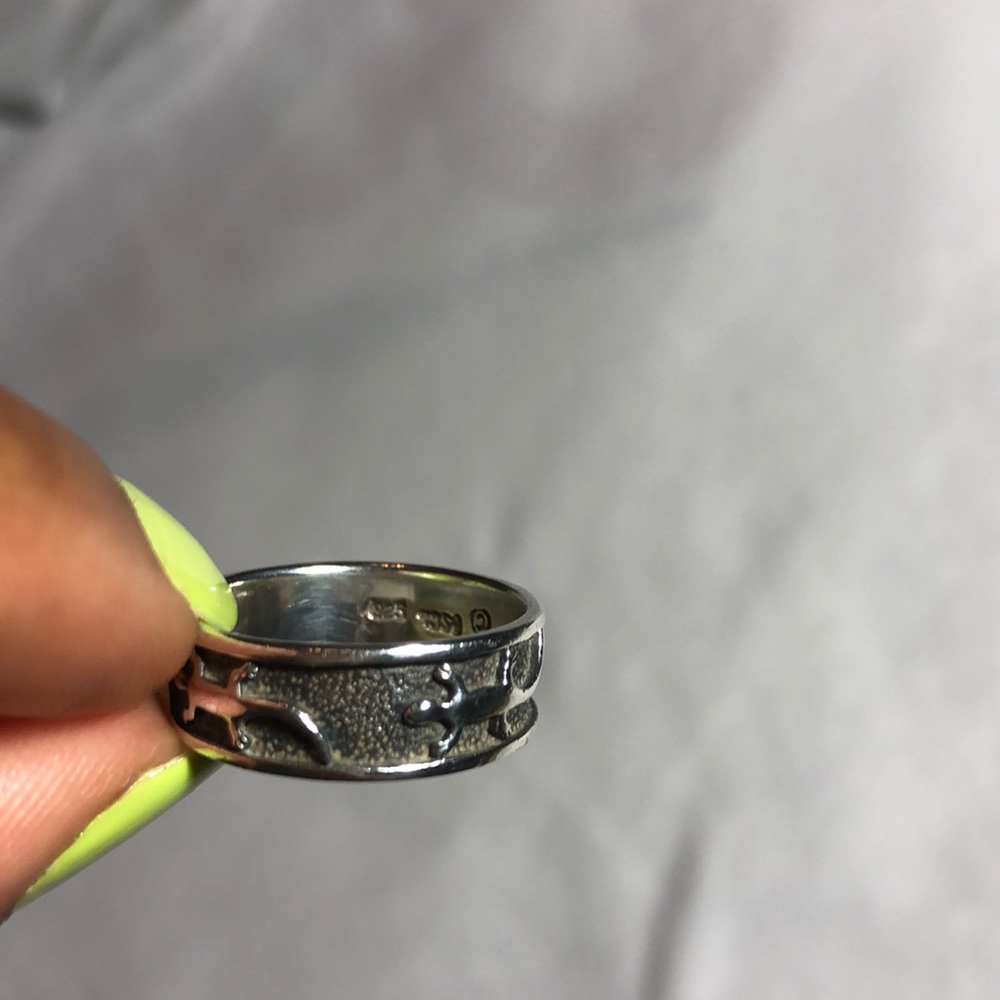 Silver 925 lizard ring - Picture 12 of 12